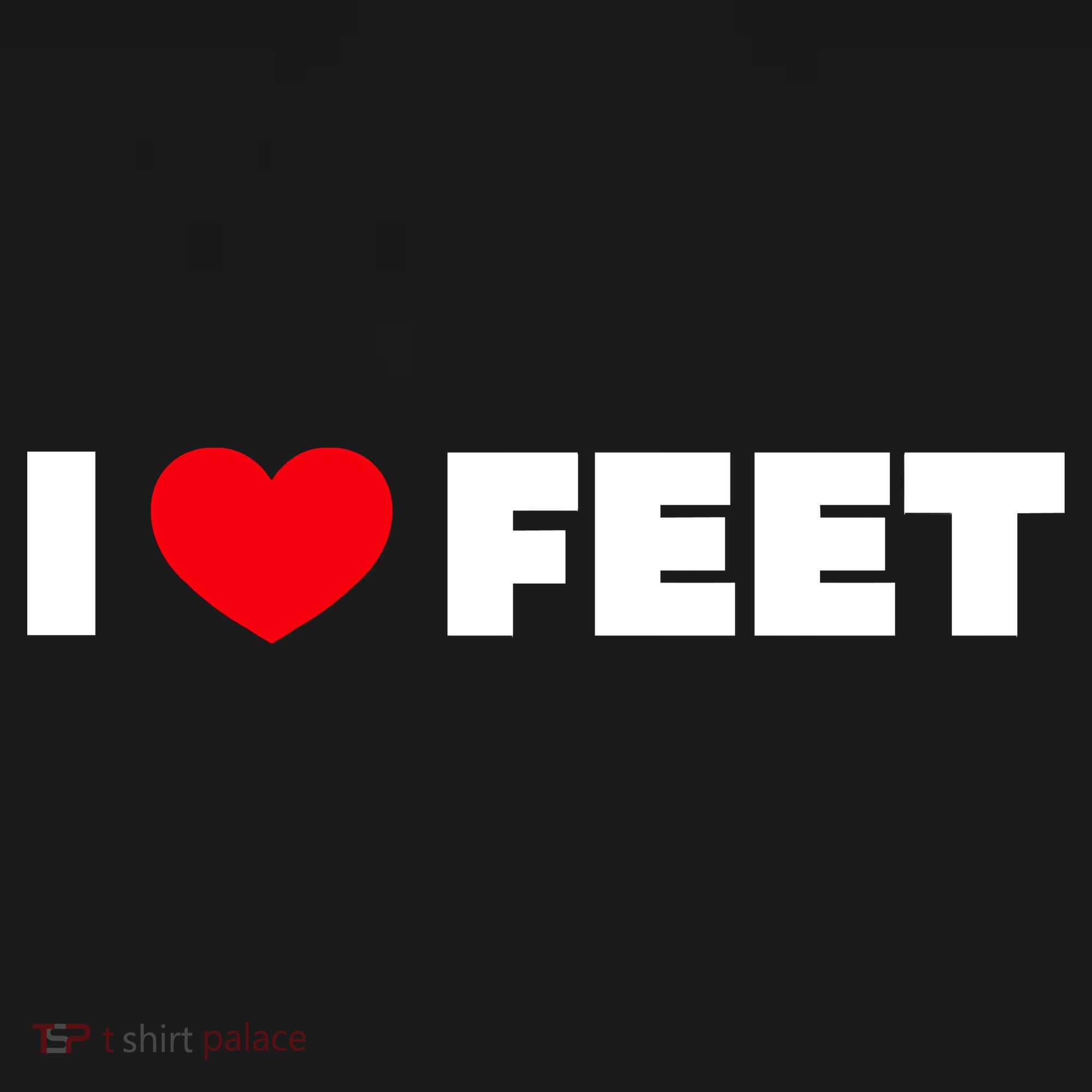 I Love Feet Pajama Set