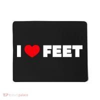 I Love Feet Mousepad thumb 0