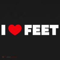 I Love Feet Mousepad thumb 1