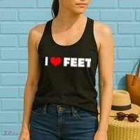 I Love Feet Women's Tank Top thumb 2