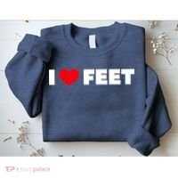 I Love Feet Sweatshirt thumb 2
