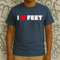 I Love Feet T-Shirt thumb 3