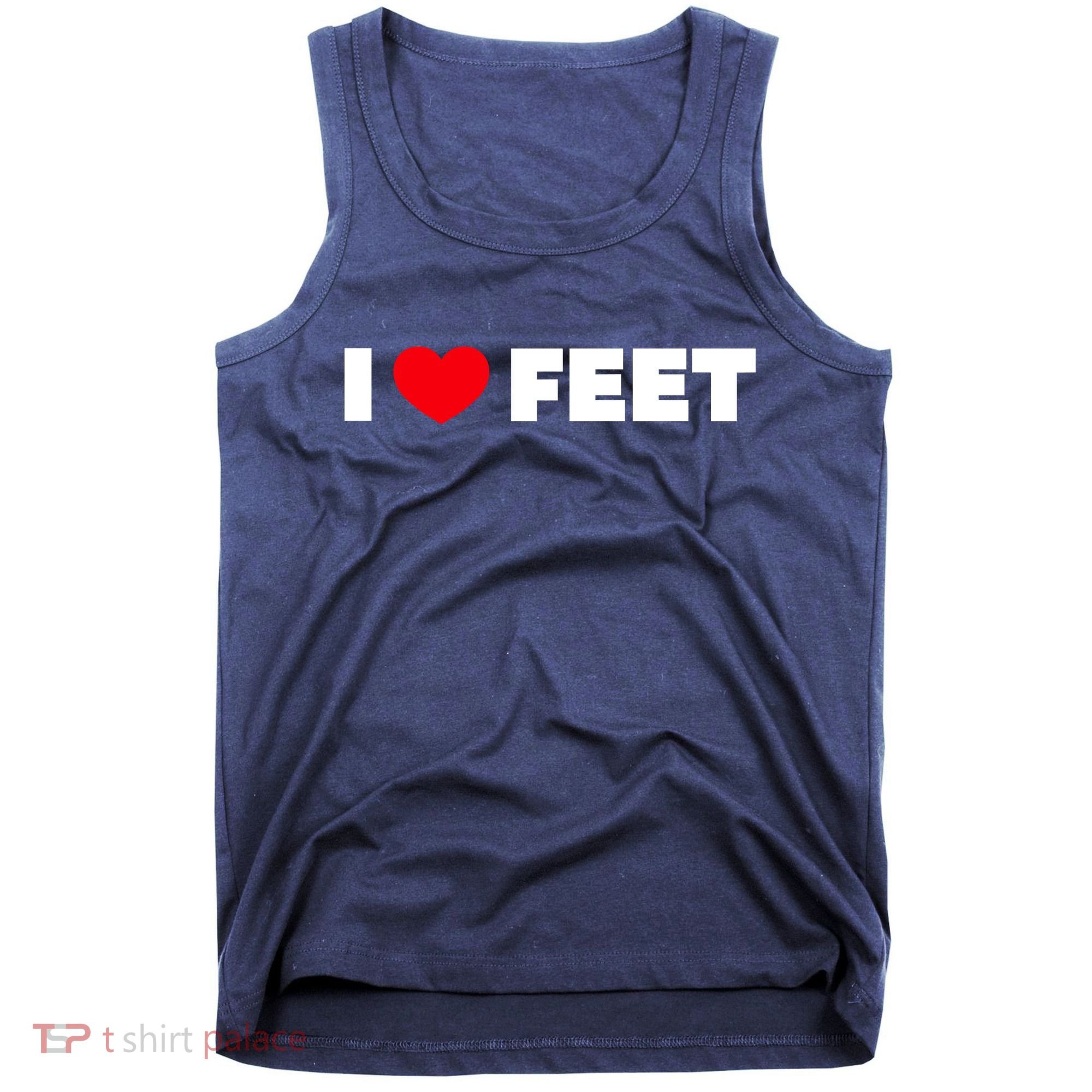 I Love Feet Tank Top