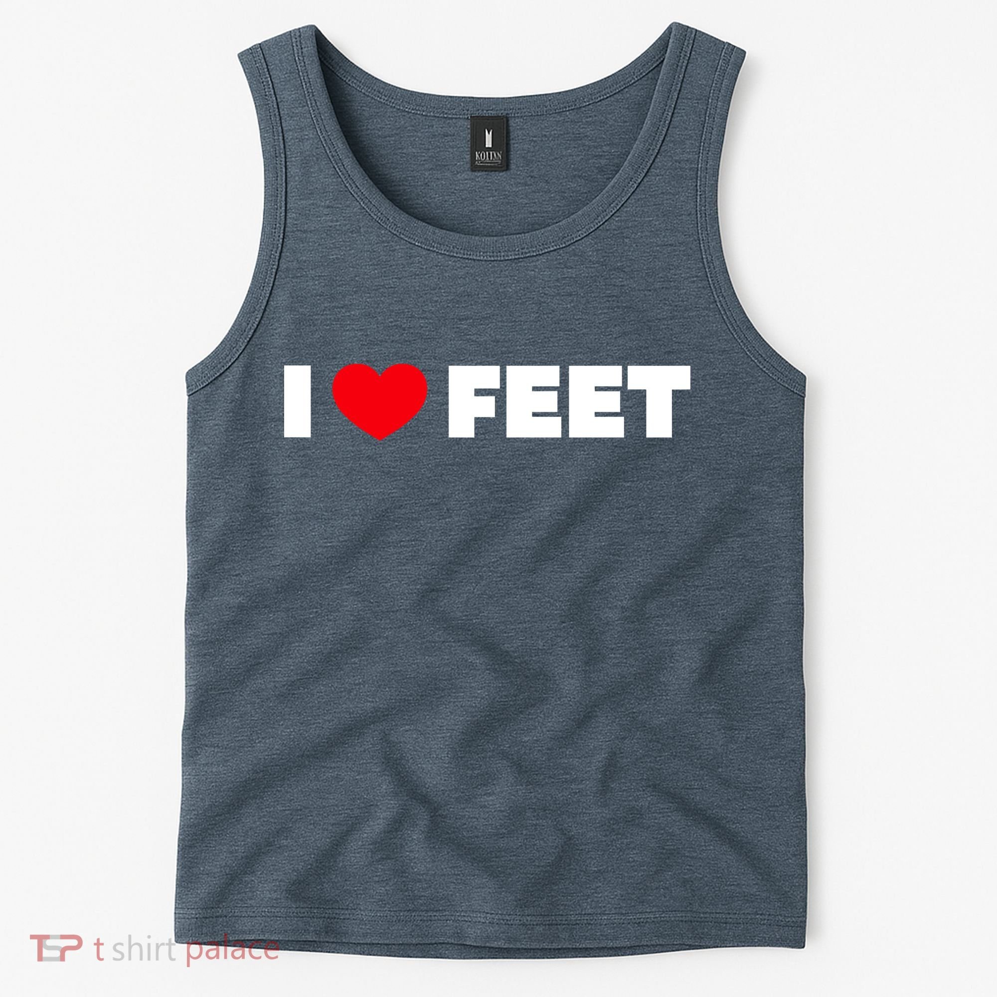 I Love Feet Tank Top