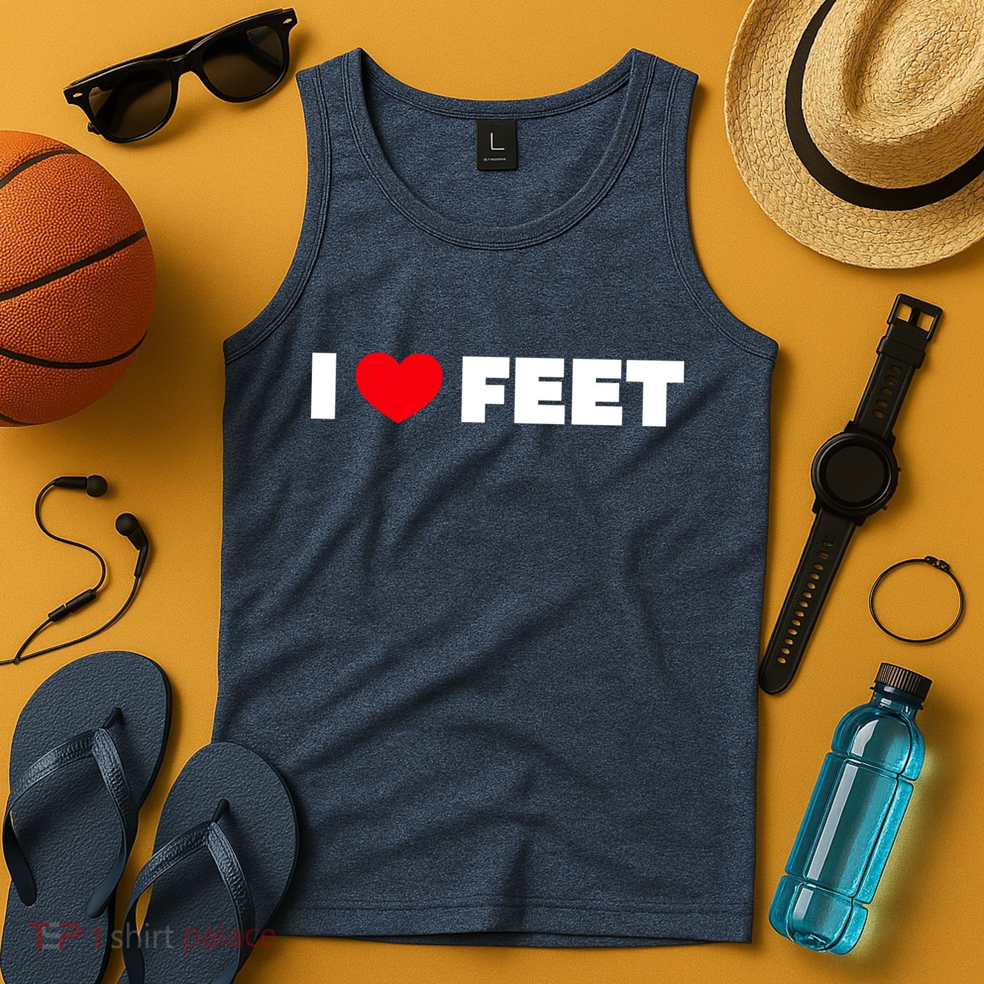 I Love Feet Tank Top