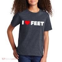 I Love Feet Kids T-Shirt thumb 2