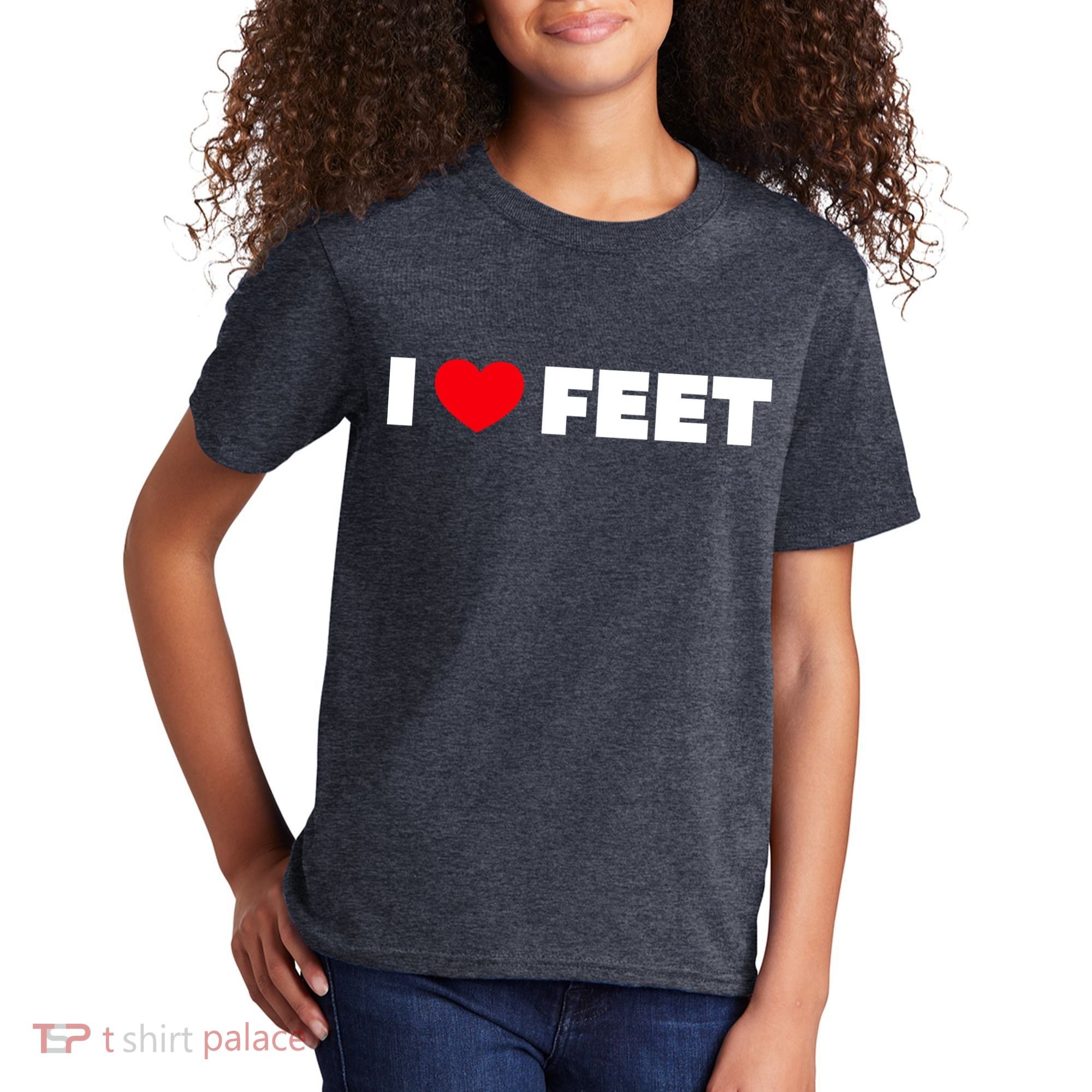 I Love Feet Kids T-Shirt