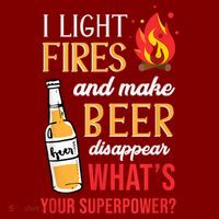 I Light Fires And Make Beer Disappear Funny Camping Hat thumb 2