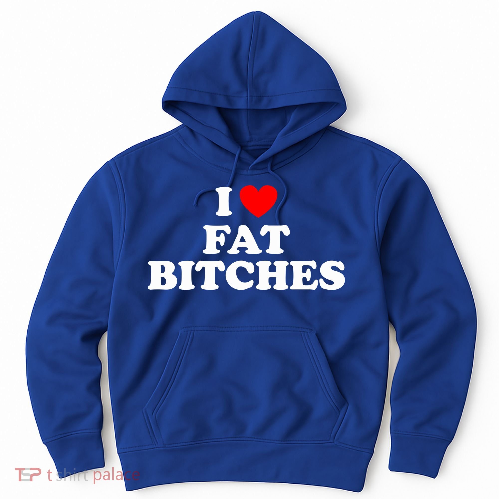 I Love Fat Bitches Great Gift Hoodie