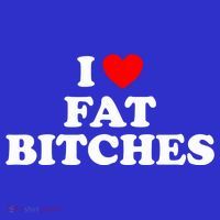 I Love Fat Bitches Great Gift Mousepad thumb 1