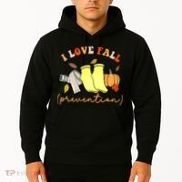 I Love Fall Prevention Halloween Hoodie thumb 2