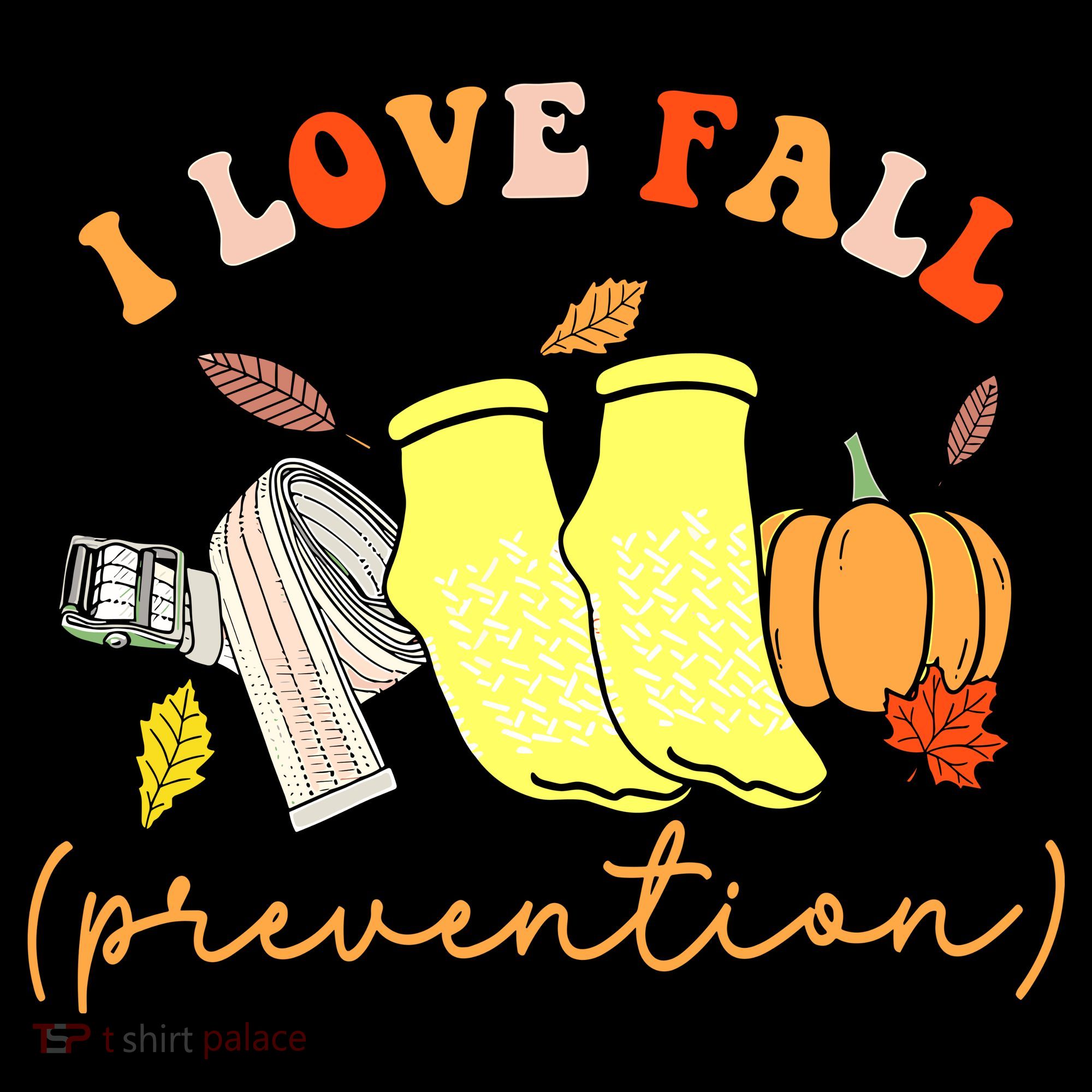 I Love Fall Prevention Halloween Long Sleeve Shirt
