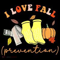 I Love Fall Prevention Halloween Bucket Hat thumb 4