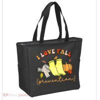 I Love Fall Prevention Halloween Tote Bag thumb 2