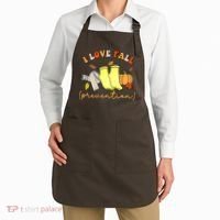 I Love Fall Prevention Halloween Apron thumb 2