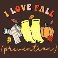 I Love Fall Prevention Halloween Mousepad thumb 1