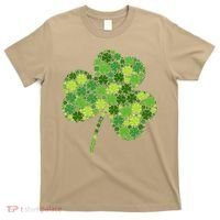 Irish Lucky Green Shamrock Clover Women St Patricks Day (2) T-Shirt thumb 0