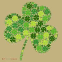 Irish Lucky Green Shamrock Clover Women St Patricks Day (2) Polo thumb 2
