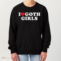I Love Goth Girl Women's Sweatshirt thumb 0