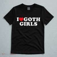I Love Goth Girl T-Shirt thumb 5