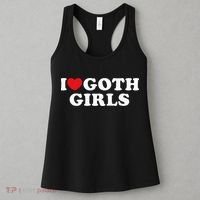 I Love Goth Girl Women's Tank Top thumb 3