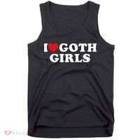 I Love Goth Girl Tank Top thumb 0
