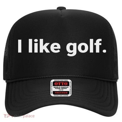 I Like Golf. Minimalism Fun  Hat