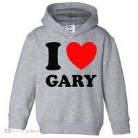 I Love Gary Toddler Hoodie thumb 0