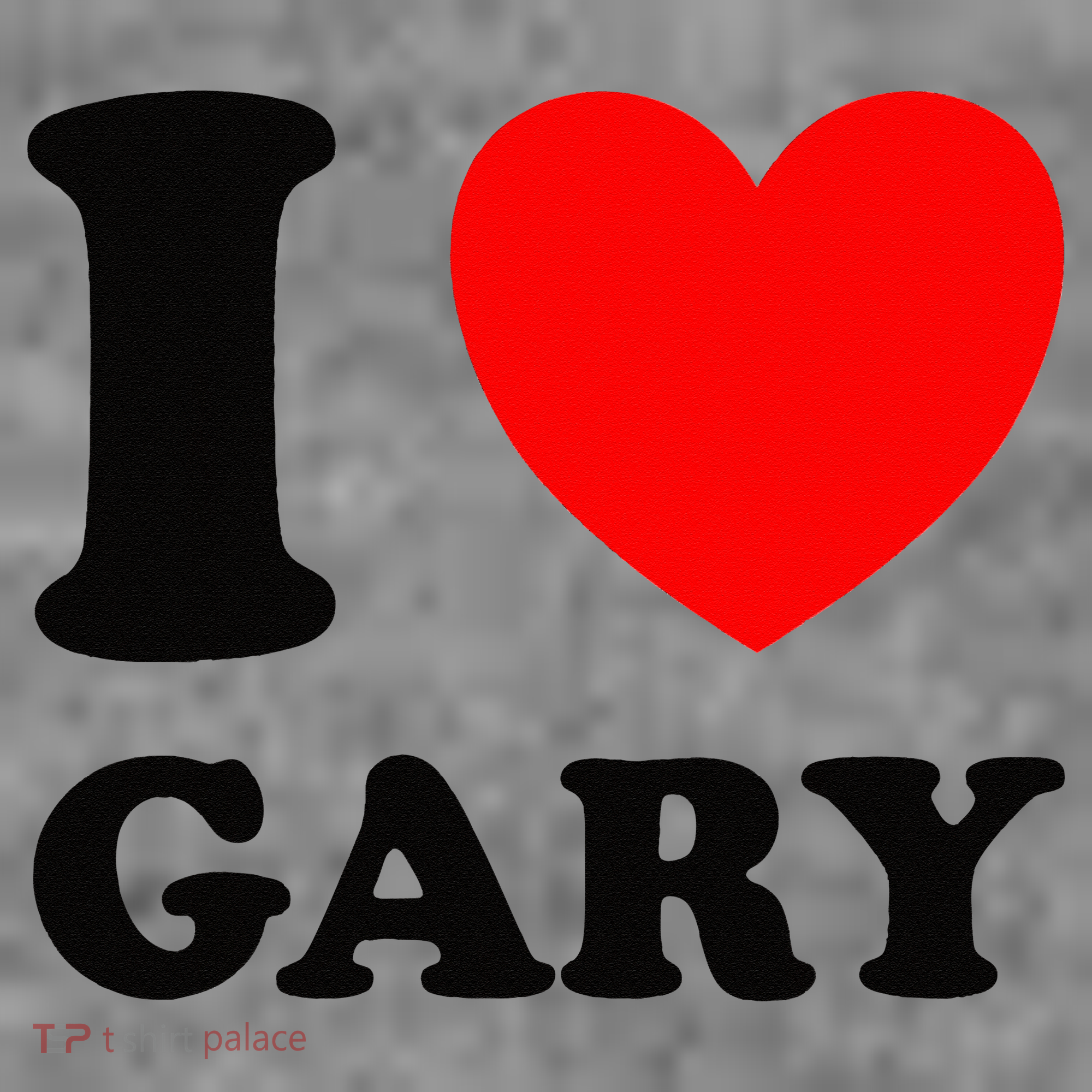 I Love Gary Toddler Hoodie
