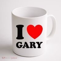 I Love Gary Coffee Mug thumb 1