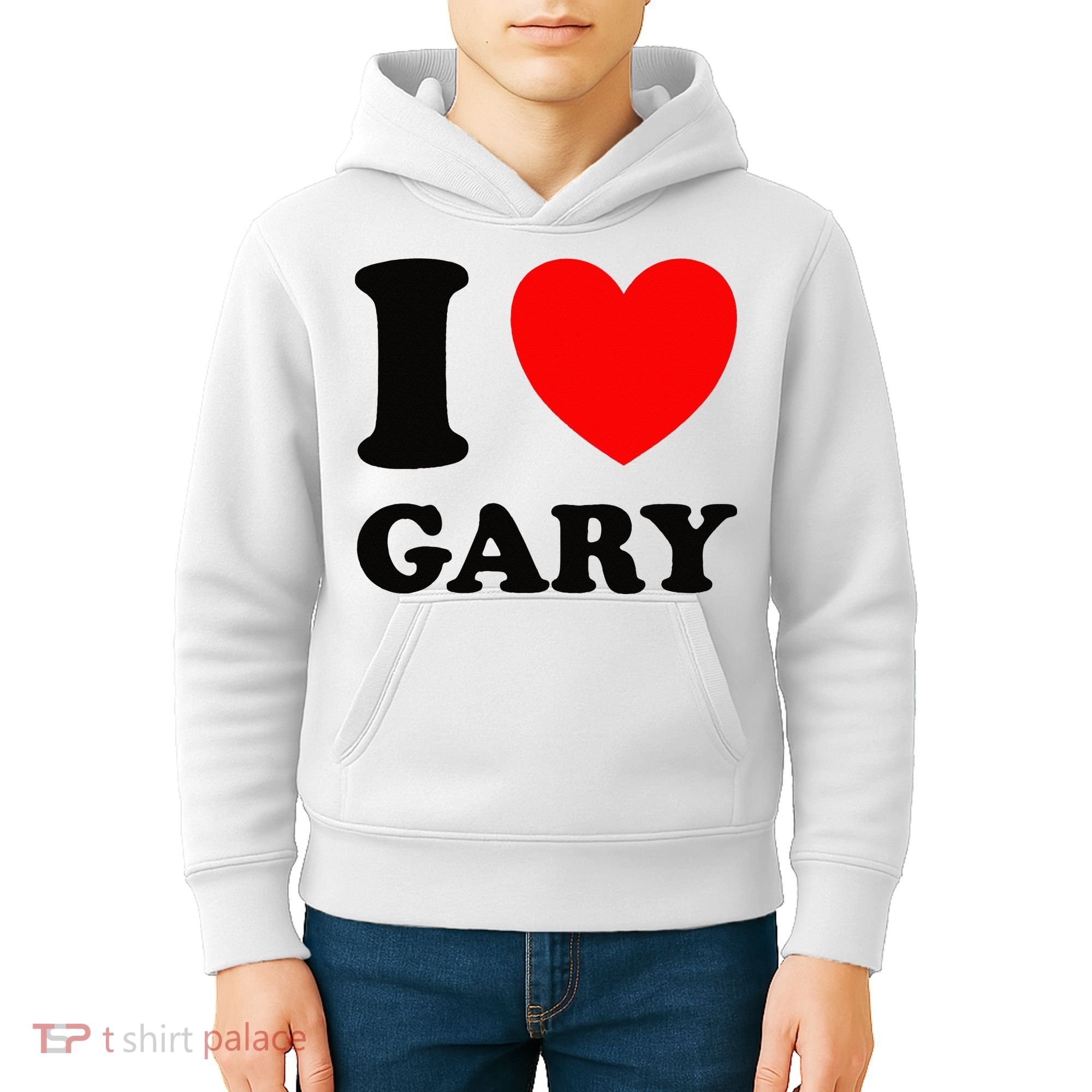 I Love Gary Kids Hoodie