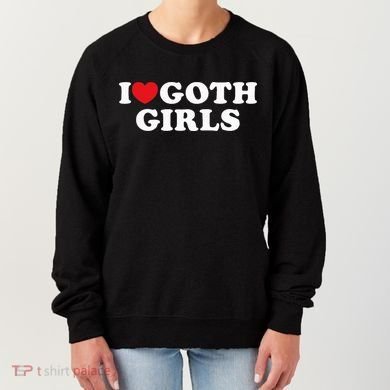 I Love Goth I Heart Goth Women's Sweatshirt