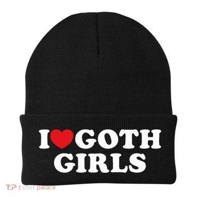 I Love Goth I Heart Goth Beanie