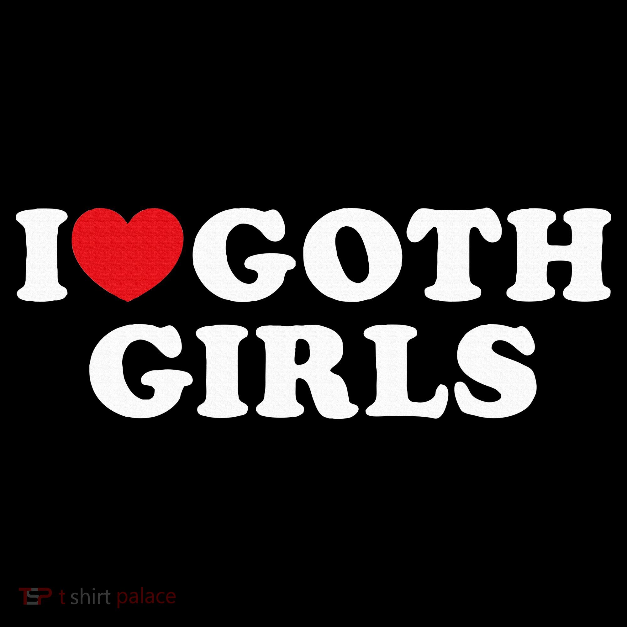 I Love Goth I Heart Goth Women's Tank Top