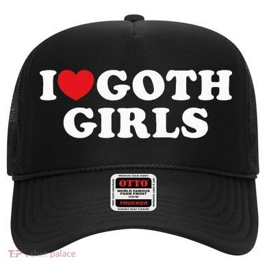 I Love Goth I Heart Goth Hat