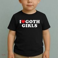 I Love Goth I Heart Goth Toddler T-Shirt thumb 2