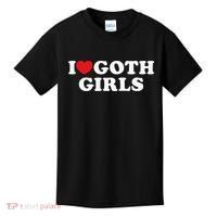 I Love Goth I Heart Goth Kids T-Shirt thumb 0
