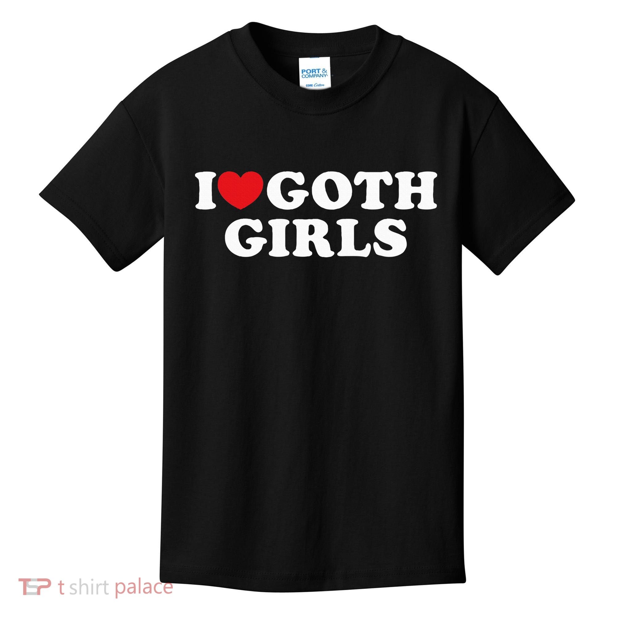 I Love Goth I Heart Goth Kids T-Shirt