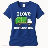 I Love Garbage Day Garbage Truck Gift Women's T-Shirt thumb 0