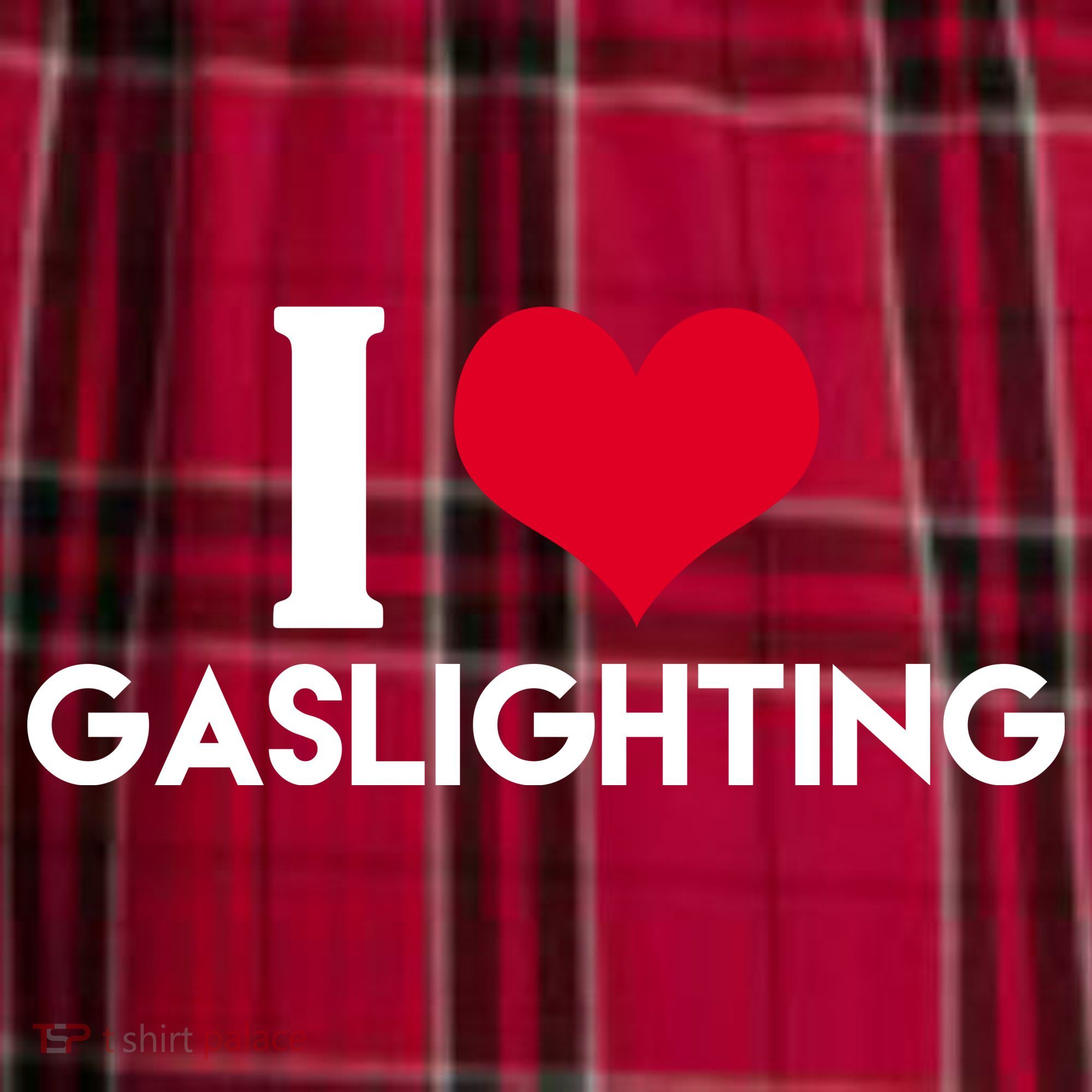 I Love Gaslighting Men's Flannel Plaid Pajama Pants