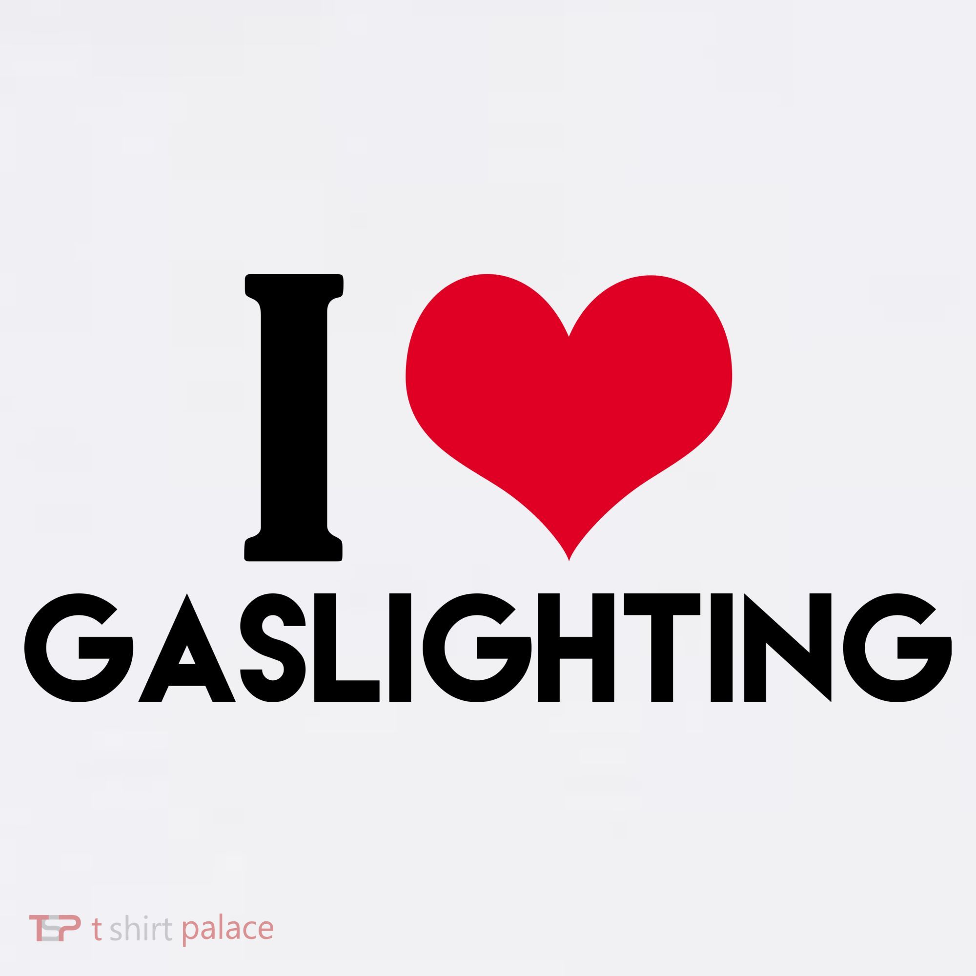 I Love Gaslighting Golf Towel