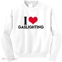 I Love Gaslighting Kids Sweatshirt thumb 0