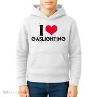 I Love Gaslighting Kids Hoodie thumb 4