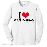 I Love Gaslighting Kids Long Sleeve Shirt thumb 0