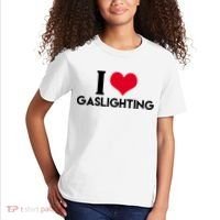 I Love Gaslighting Kids T-Shirt thumb 2
