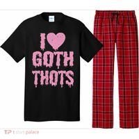 I Love Goth Thots Pajama Set thumb 0
