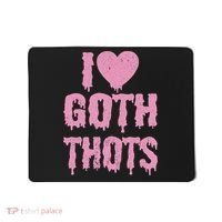 I Love Goth Thots Mousepad thumb 0
