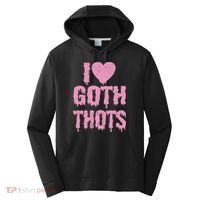I Love Goth Thots Performance Fleece Hoodie thumb 0