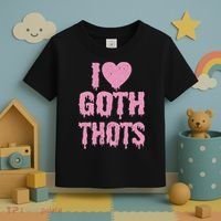 I Love Goth Thots Toddler T-Shirt thumb 3