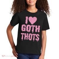 I Love Goth Thots Kids T-Shirt thumb 2